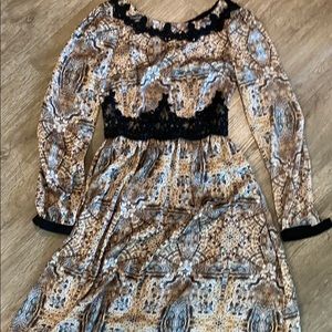 Long sleeve maxi dress